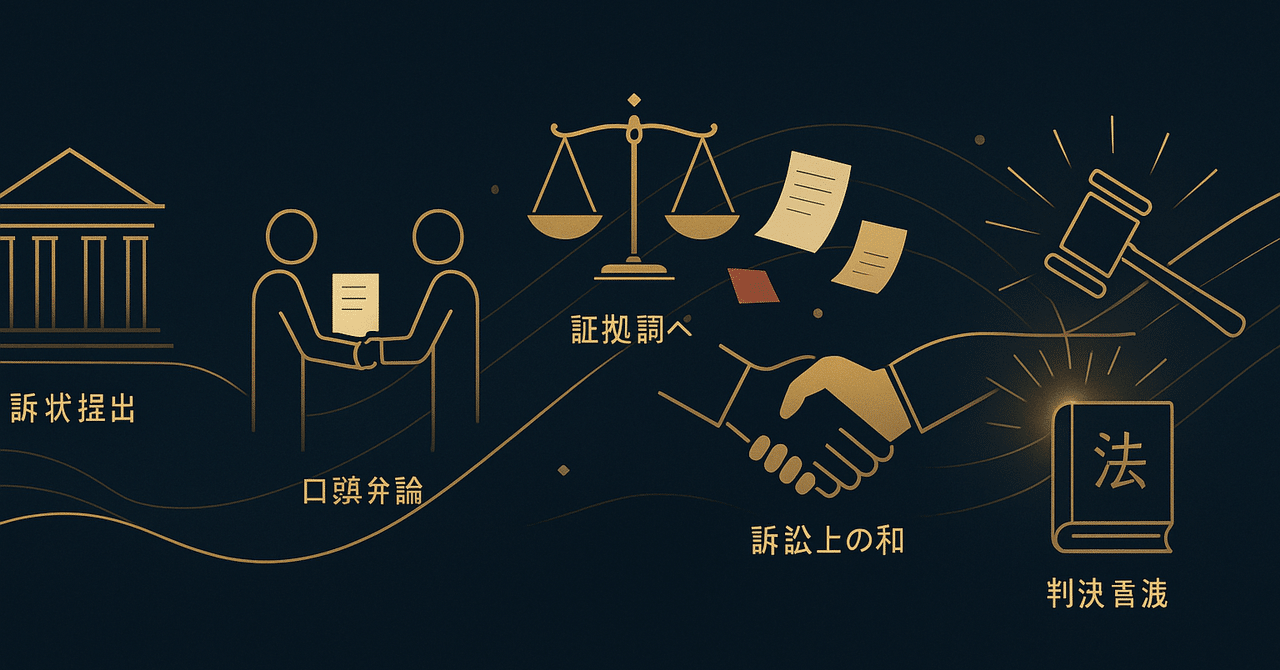 民事訴訟手続の概要と流れ｜Yuki