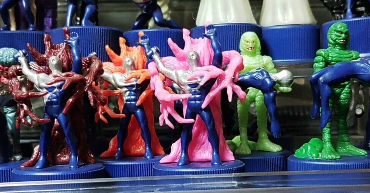 モンスターズ・ミーツ・ペプシマン』 ボトルキャップ 全25種｜K3-O2