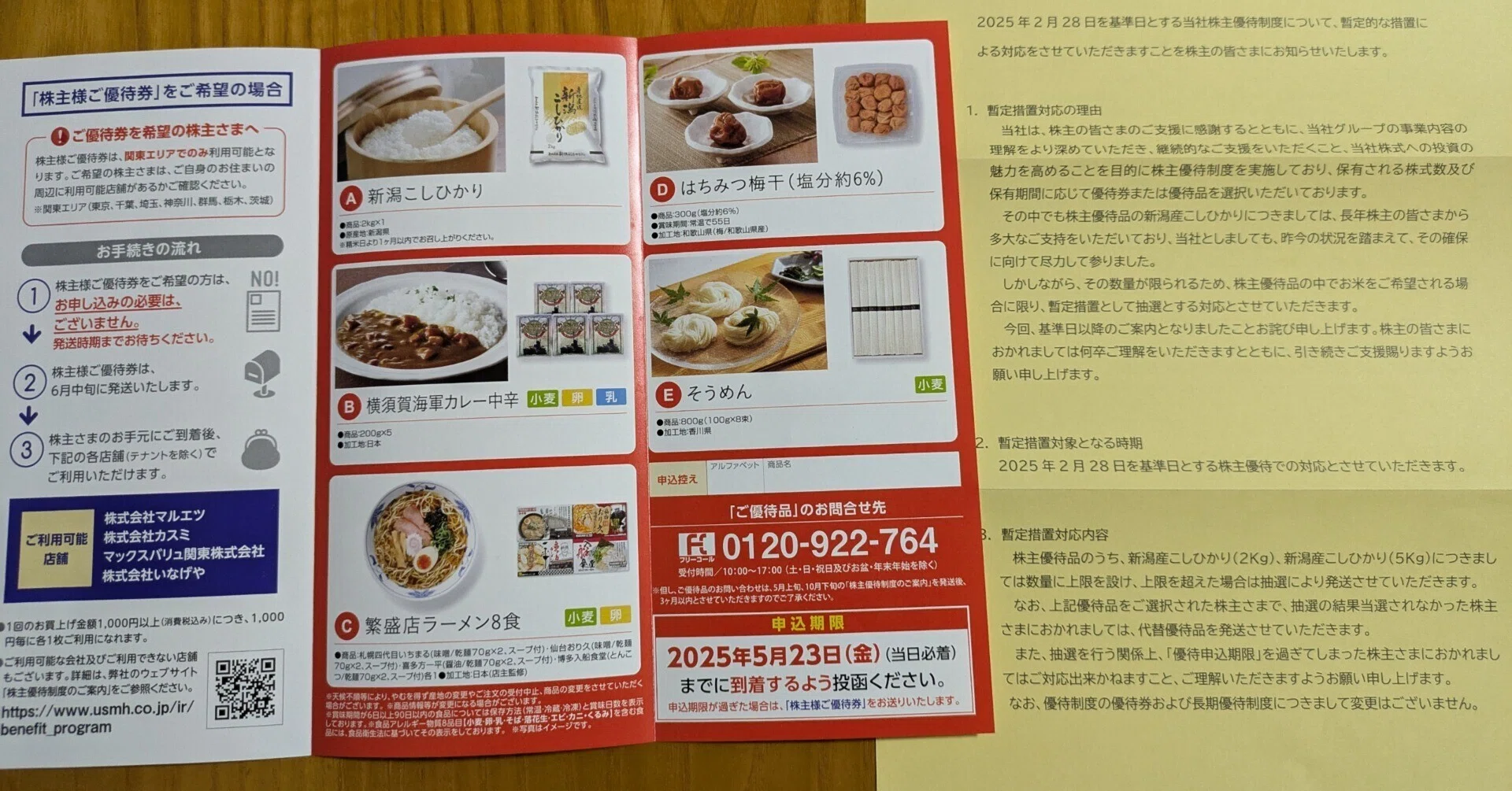 usmh ユナイテッドスーパーマーケット 株主優待 20000円 U.S.M