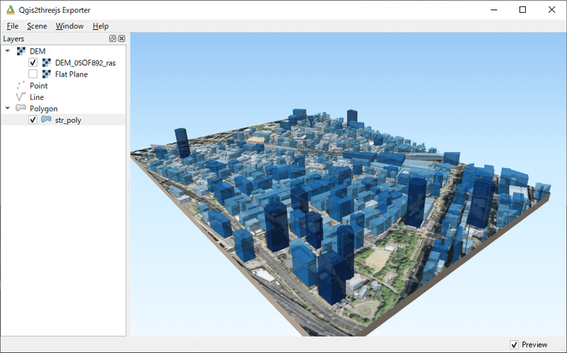 実習編 兵庫県オープンデータを使って建物ポリゴンを立体表示させよう はとば Note