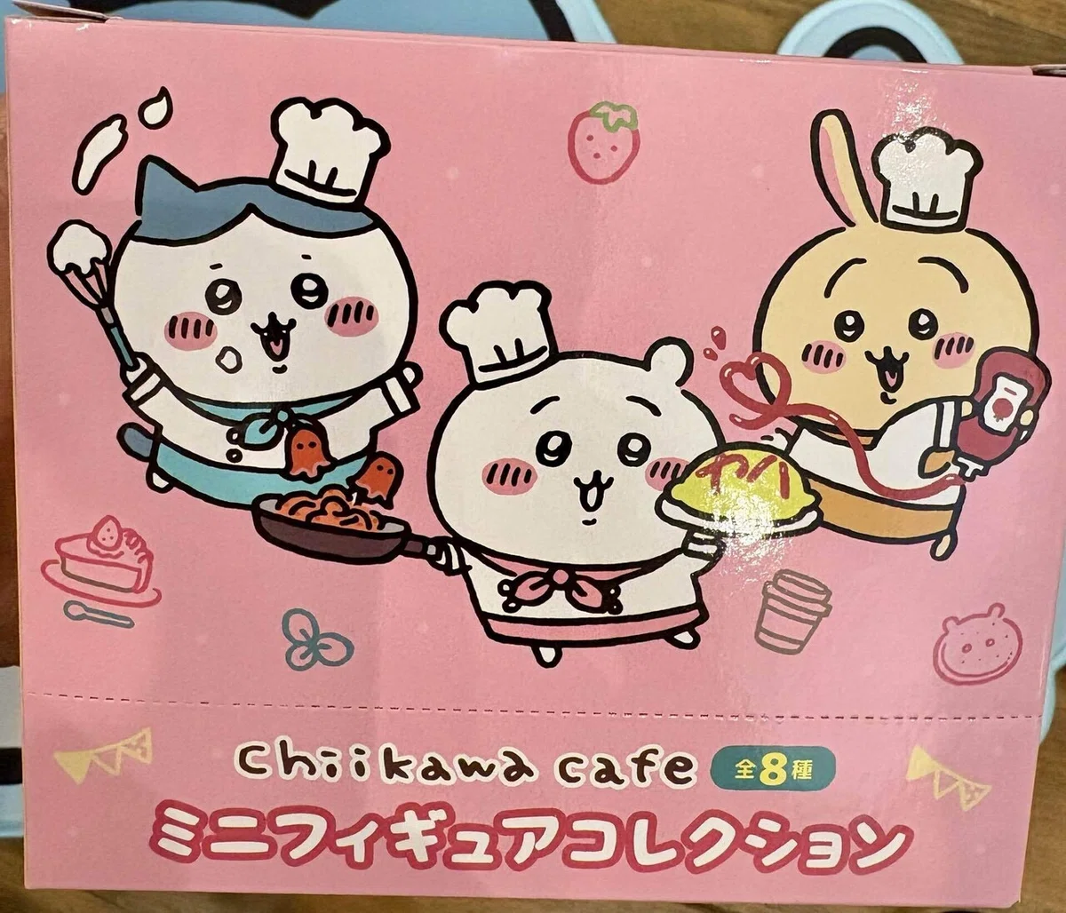 ちい活記録】chiikawa cafe ミニフィギュアコレクションBOX開封して 