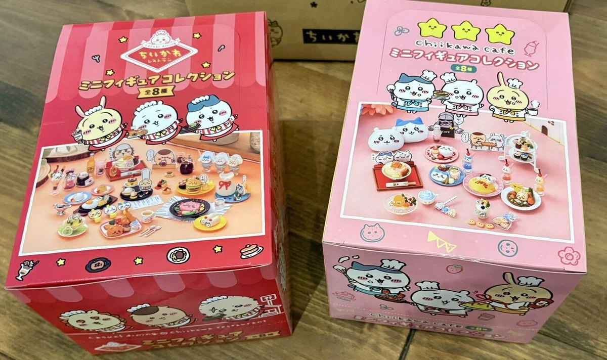 ちい活記録】chiikawa cafe ミニフィギュアコレクションBOX開封して 