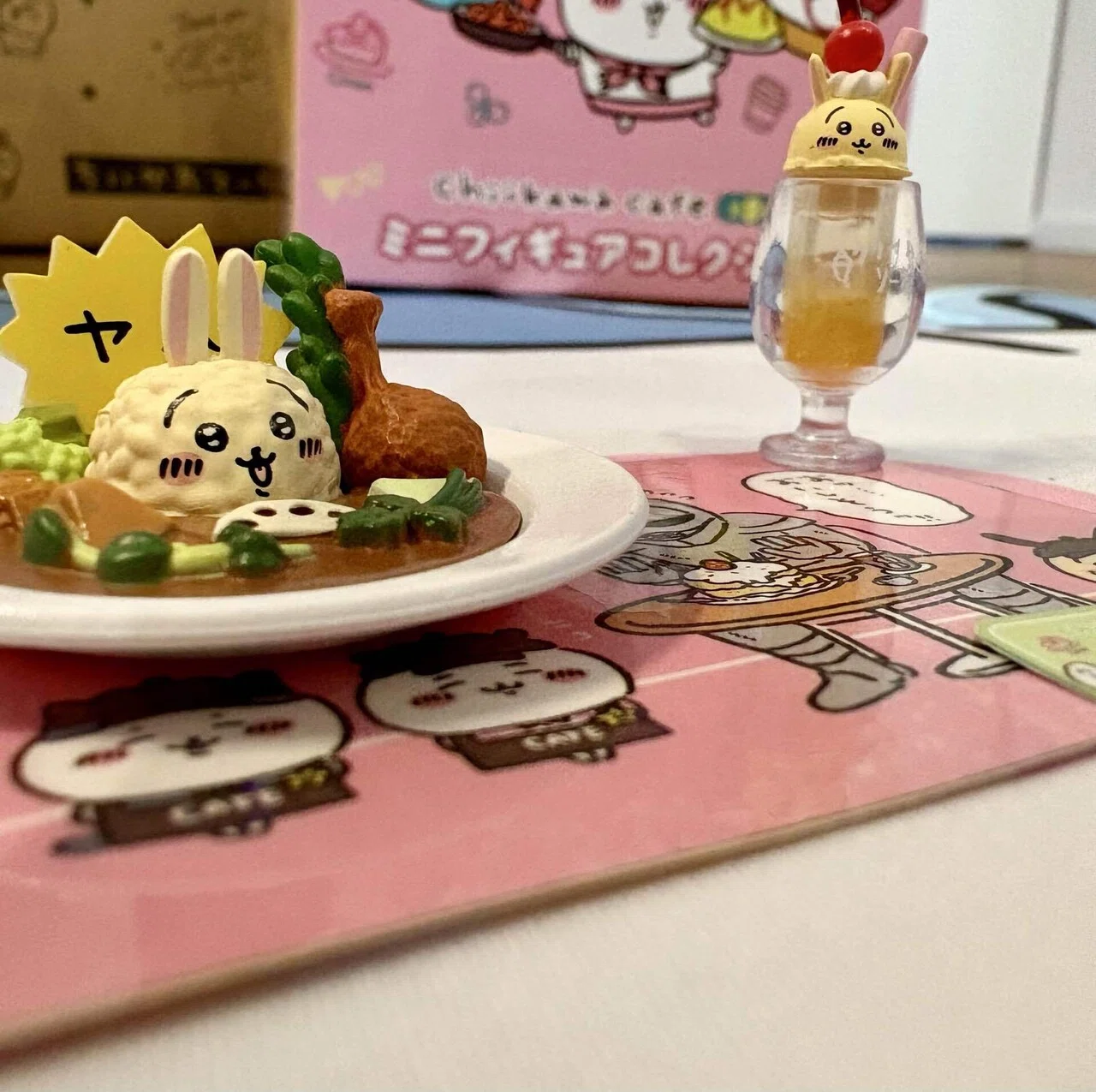ちい活記録】chiikawa cafe ミニフィギュアコレクションBOX開封して