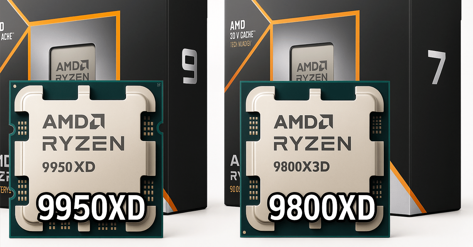 AMD Ryzen™ 9 9950X3D vs Ryzen™ 7 9800X3D：あなたに最適なCPUは