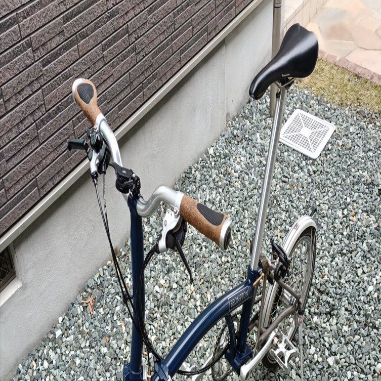 BROMPTONシートポスト交換｜mine16