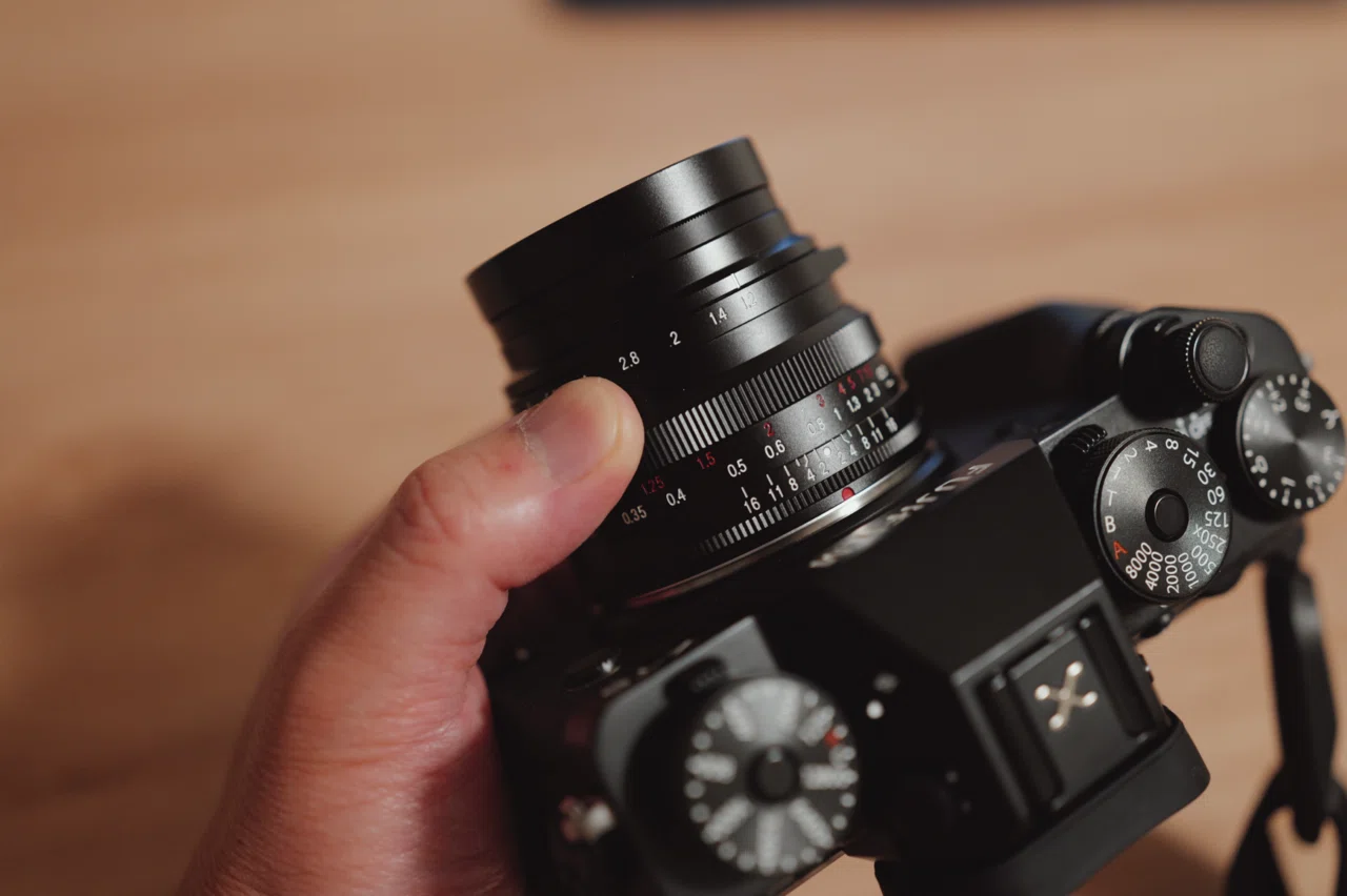 ゆがよー様撮影確認用 ゆっくり撮るって、ちょっといい」。X-T5とフォクトレンダーがくれた