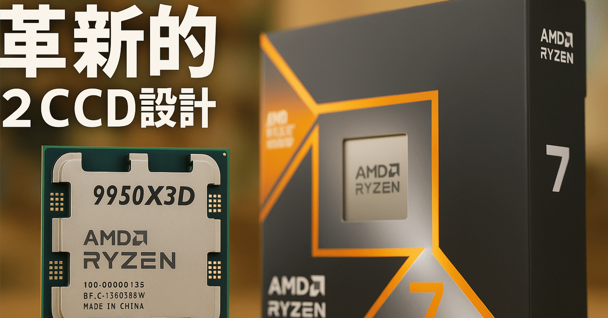 gon gonページ 9950X3D gon gonページ 9950X3D AMD Ryzen 9 9950X3D徹底解剖！怪物CPUの