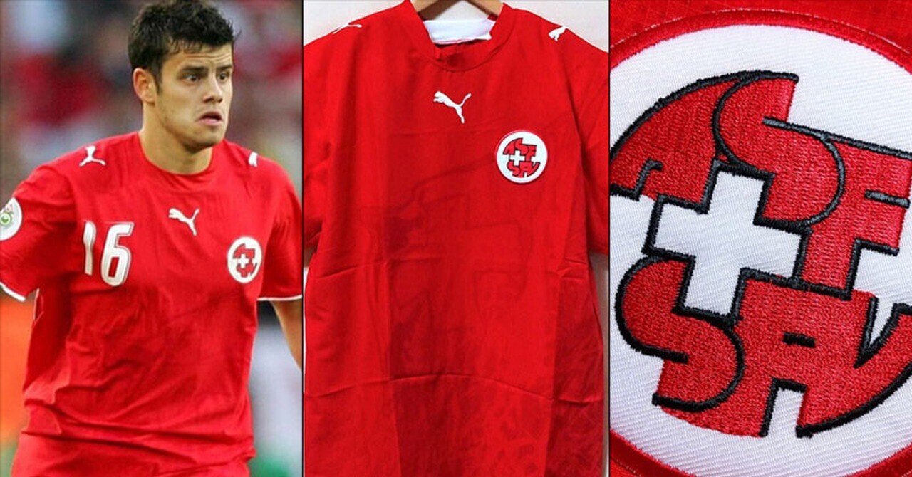 スイス代表、2006W杯を「悲運の珍記録で敗退」…そのユニフォームをご