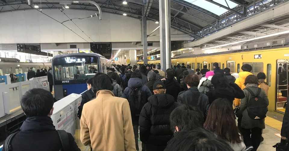 満員電車から見る東京と新型肺炎ウイルス コムロ ヨウスケ Note