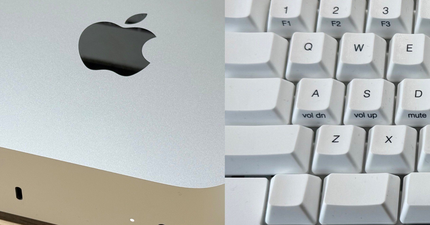 Mac mini 改 と キーボード(HHK lite2)とおまけディスプレイiMacの