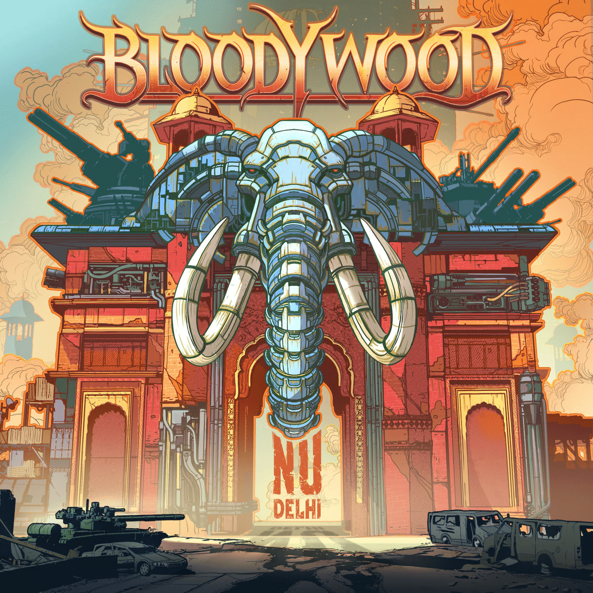 bloodywoodレコード12\"アナログ新品デッドストック　インドメタル来日 bloodywoodレコード12 アナログ新品デッドストック インドメタル来日