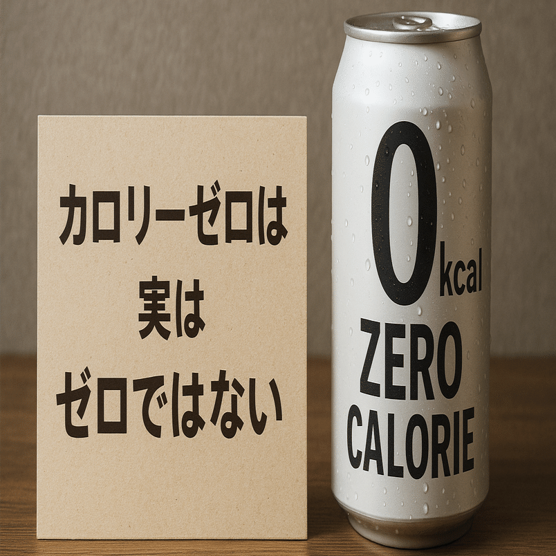 実質ゼロカロリー カロリー「ゼロでもゼロじゃない？」食品表示の意外な真実〜カロリー