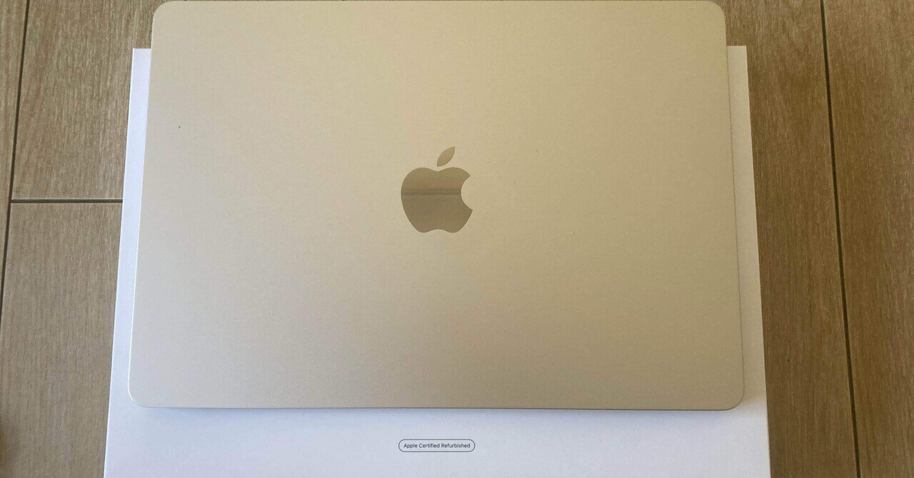 いまさらM3 MacBook Airを購入｜安井清一郎