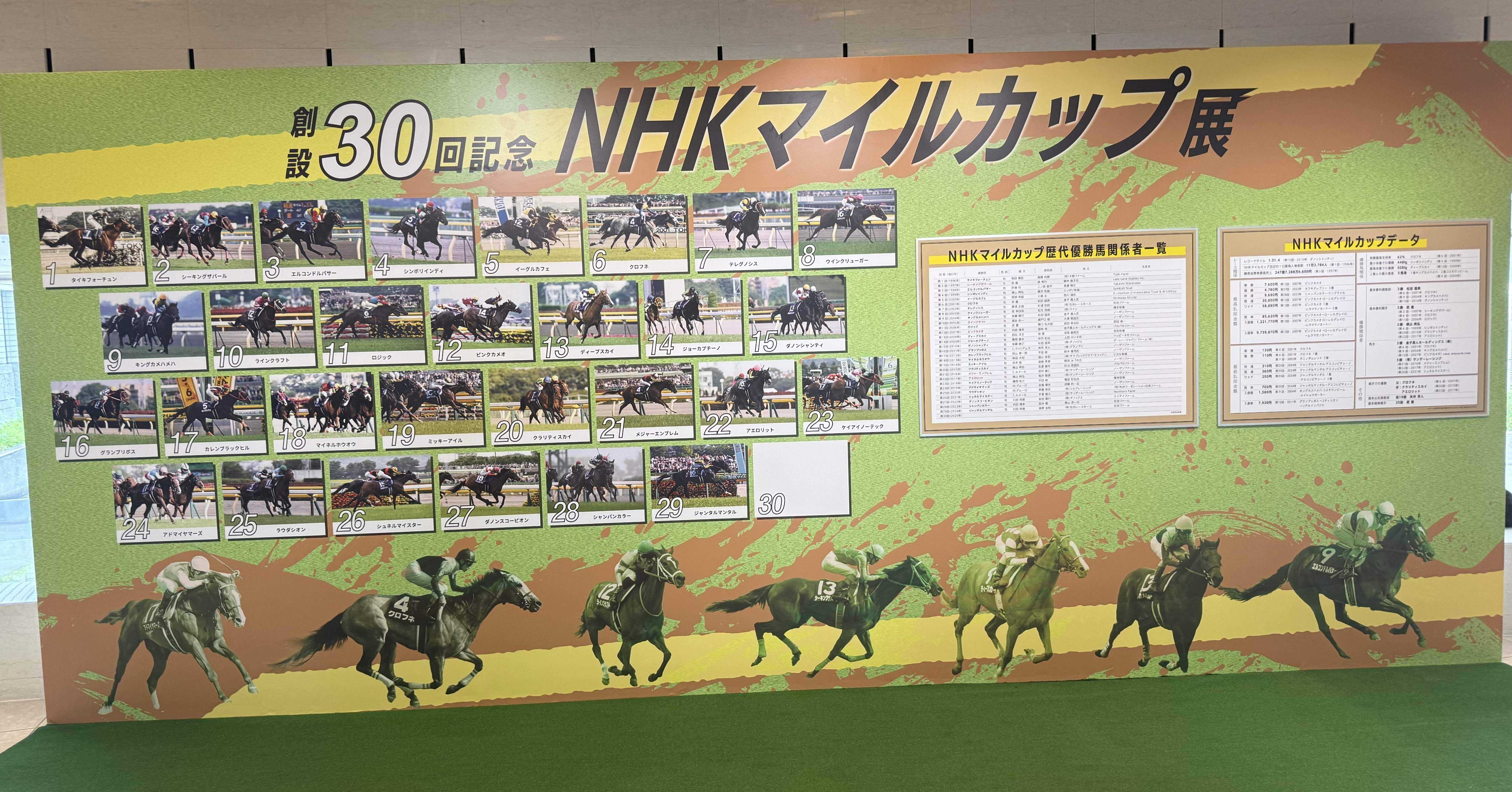 JRA第30回NHKマイルカップポスター【B1】 2023NHKマイルカップ ポスター｜日本サイン競馬会