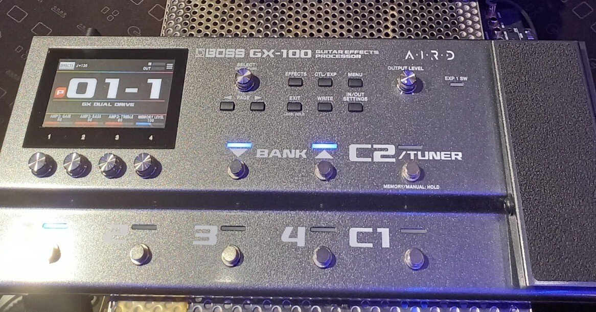 BOSS GX100 半年使った感想Part1｜GENKI（中学生ギター弾きブログ）