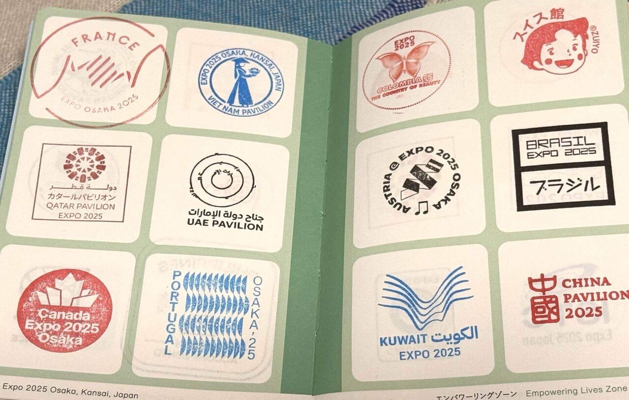 判別容易 パビリオン番号順 フルコプリート関西万博 スタンプラリー帳 + その他 大阪・関西万博】スタンプラリーについて｜ゆK