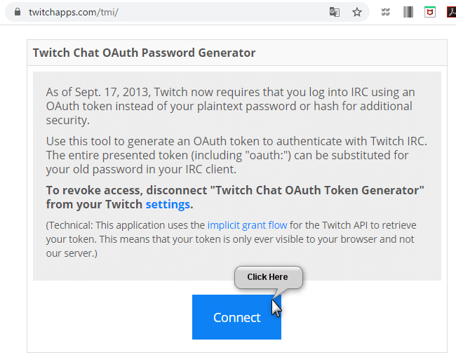 Twitchにチャット翻訳botを導入する Gan Note