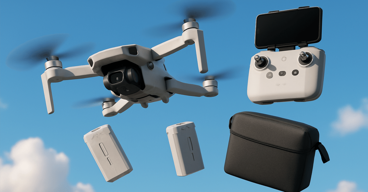 DJI Mini 2 SE Fly More コンボで空撮を極める！初心者でも簡単
