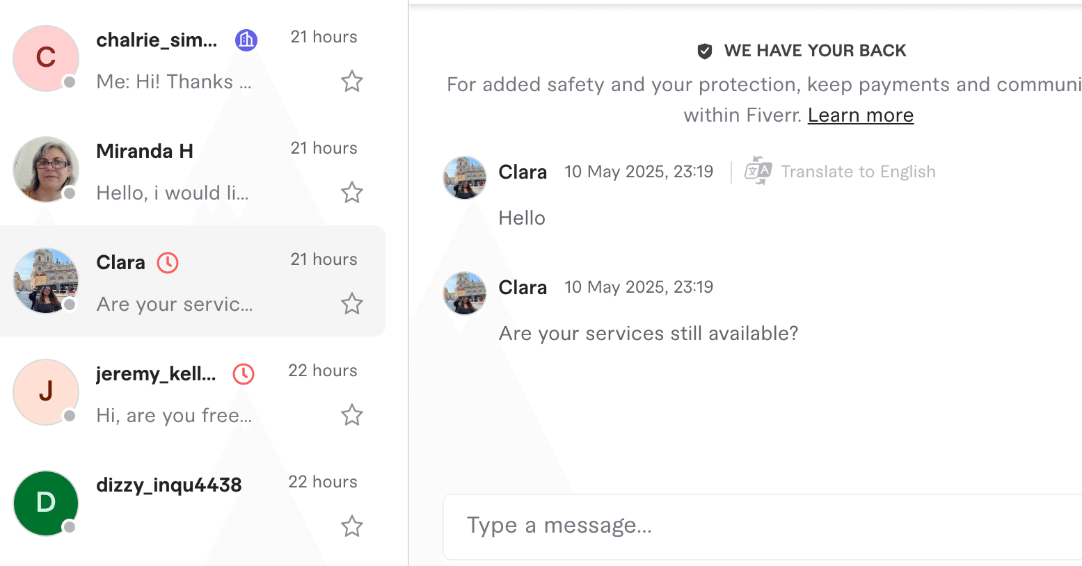 この英文、危険です」副業初日でめちゃ遭遇！Fiverr詐欺の見分け方｜多田ミチル