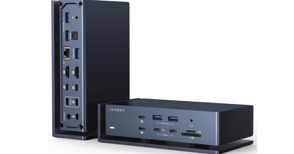 iVANKY FusionDock Max 1 Thunderbolt 4 ドッキングステーション iVANKY FusionDock Max 1 Thunderbolt 4 ドッキングステーション