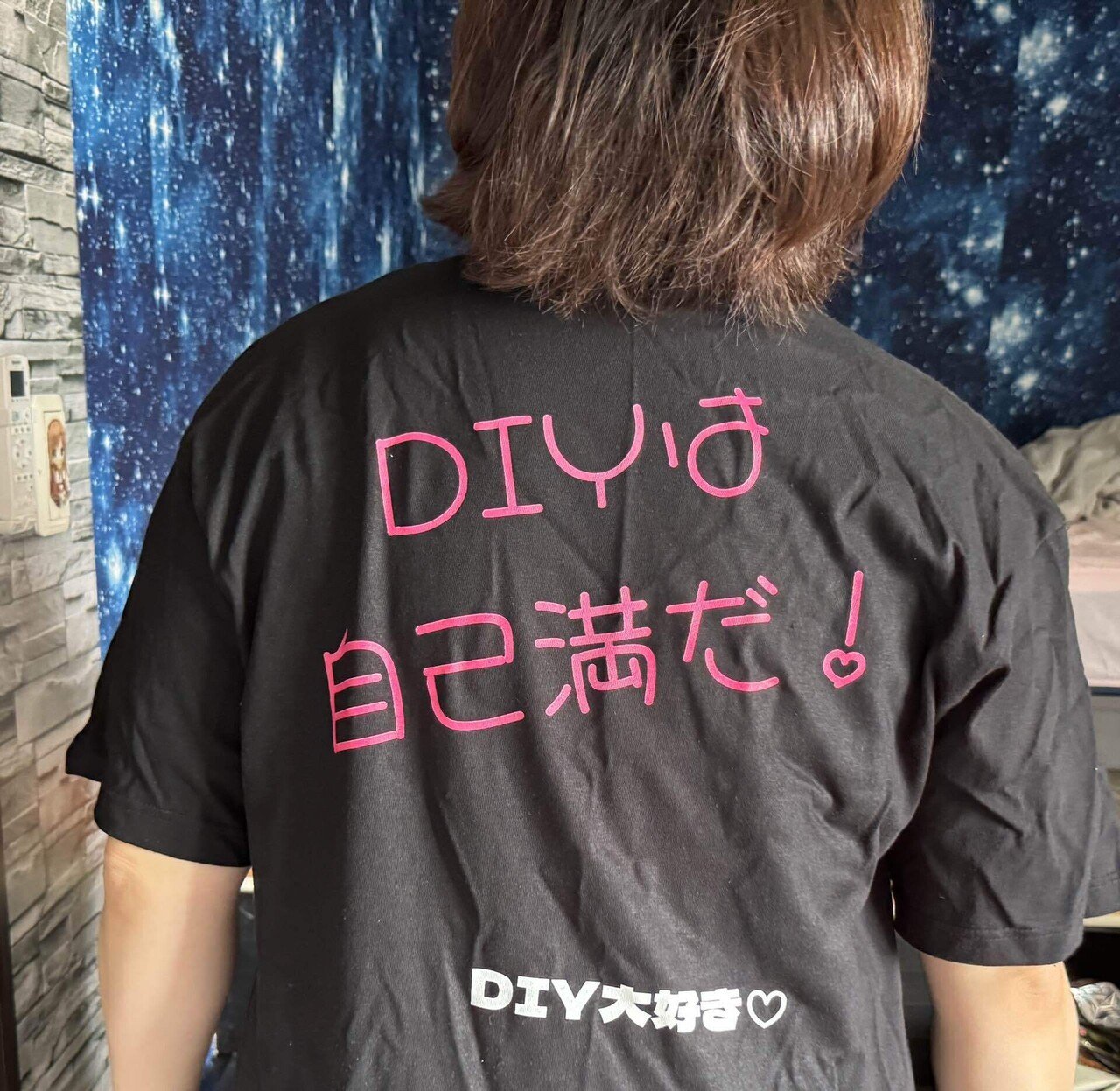 みーこ様☆ピンクと黒Tシャツ
