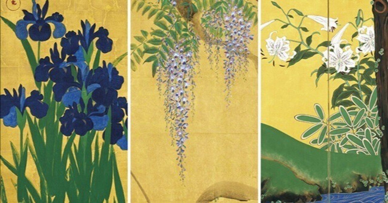 カキツバタ、藤、そして渓流！ 根津美術館 琳派の至宝揃い踏み｜Nyori