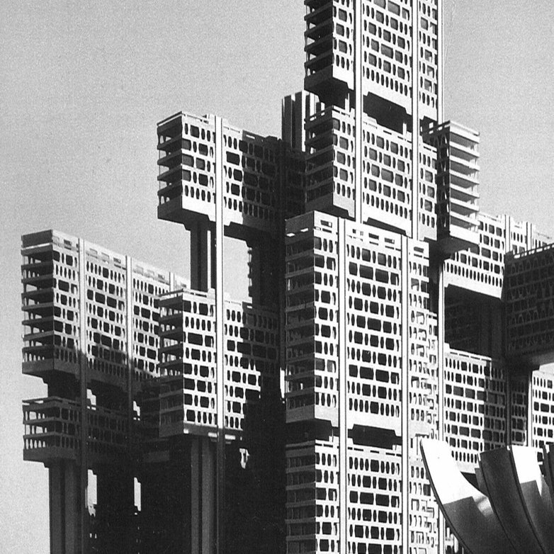 19.解体を待つ丹下健三の電通本社ビル～幻の築地再開発計画～｜大村