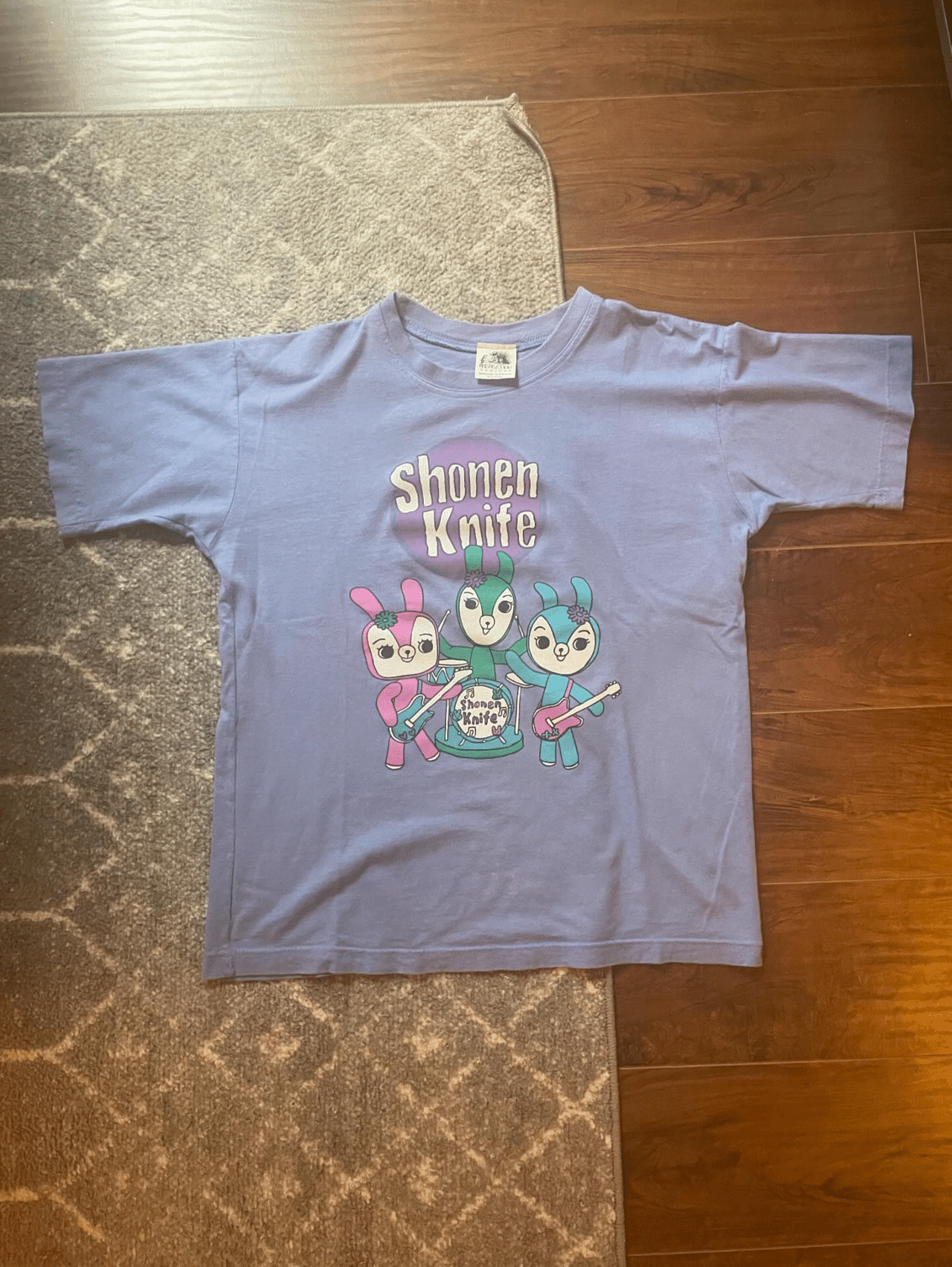 shonen knife Tシャツ 少年ナイフ パープル セカオワ 深瀬