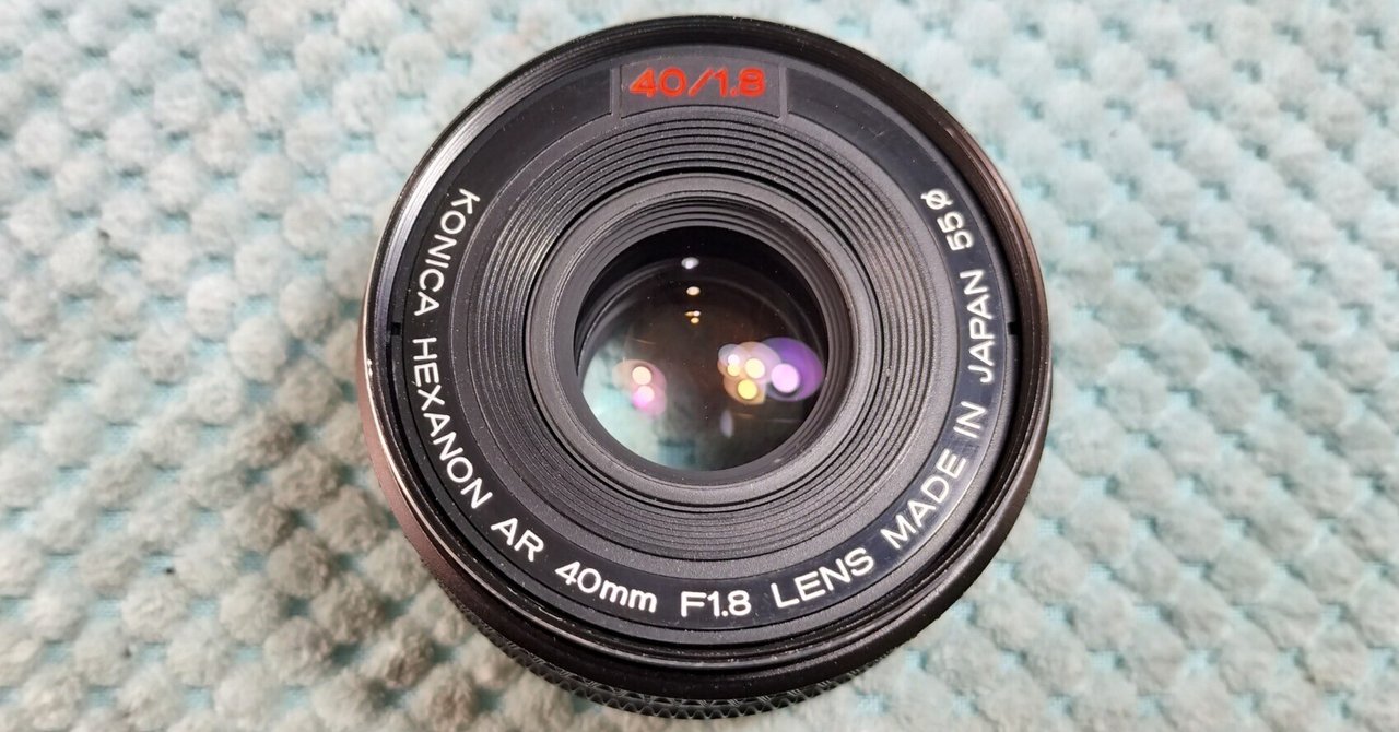 Konica Hexanon AR 40mm F1.8の分解｜フィルムカメラ修理の