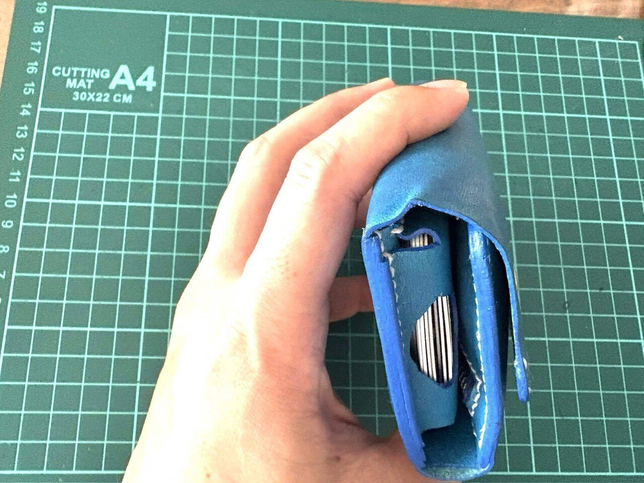 自分で作った財布の使い勝手について｜蒼☆広樹(あお ひろき