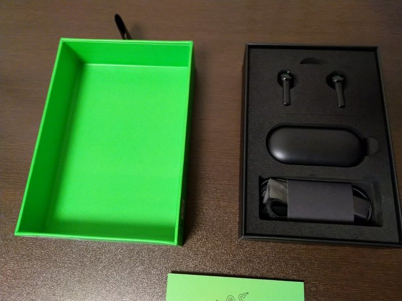 Razerのワイヤレスイヤホン Razer Hammerhead True Wireless Earbuds 買ったぜ ふじい Note