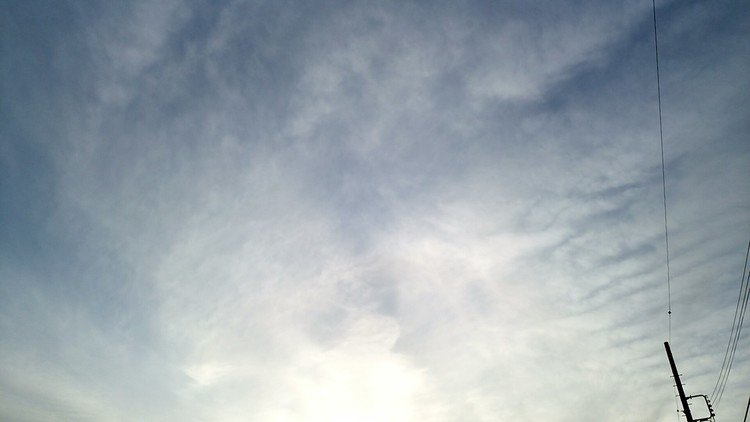 こんな空でも良い。　#空　#雲