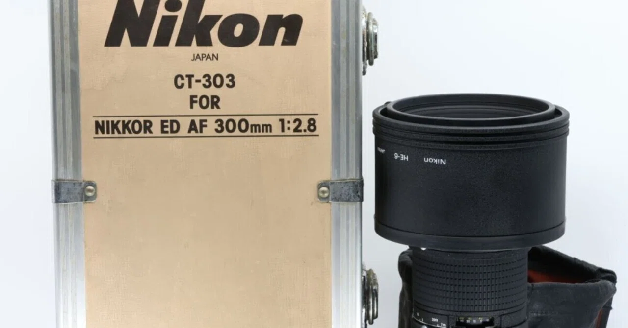 2025/05/12 Arrival | Nikon AF NIKKOR 300mm F2.8 ED | A stunning large ...