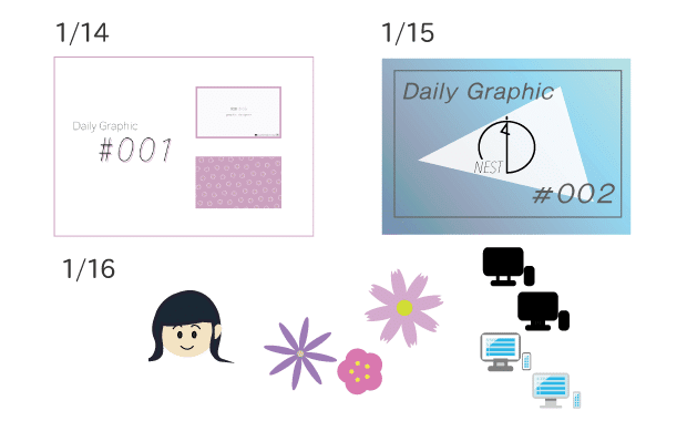 完全初心者が独学でデザインの勉強を始めて １ヶ月ほぼ毎日つくったものをアップした話 さくら Note