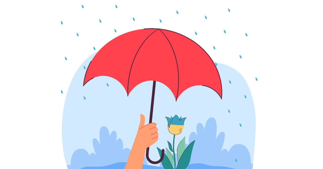 雨に降られて