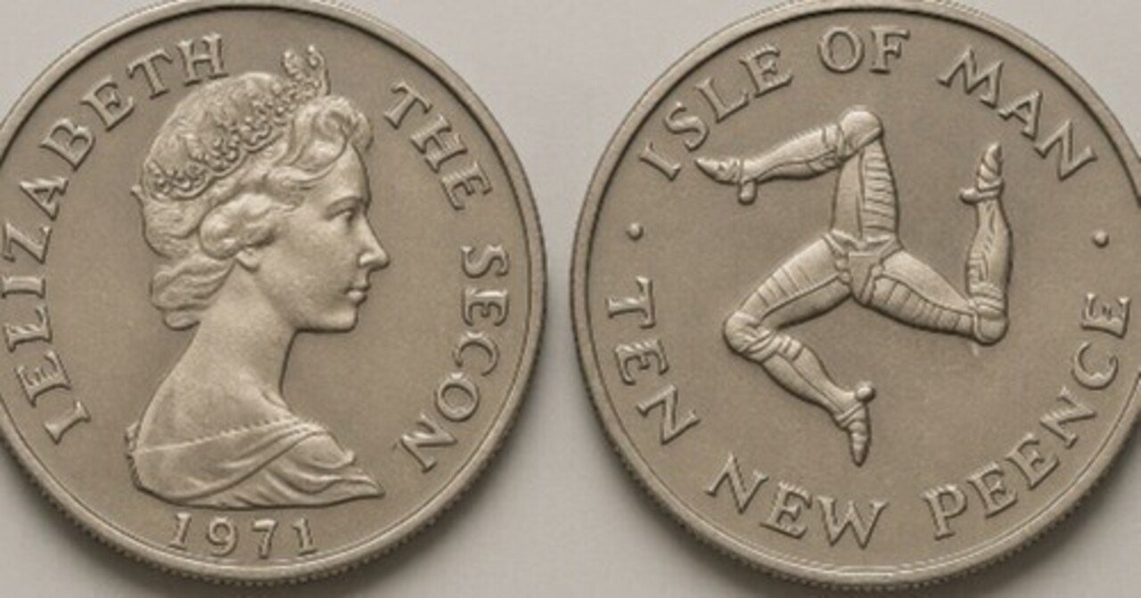三本足の島」〜マン島の時をかける10ペンス〜｜アンティークコインの物語