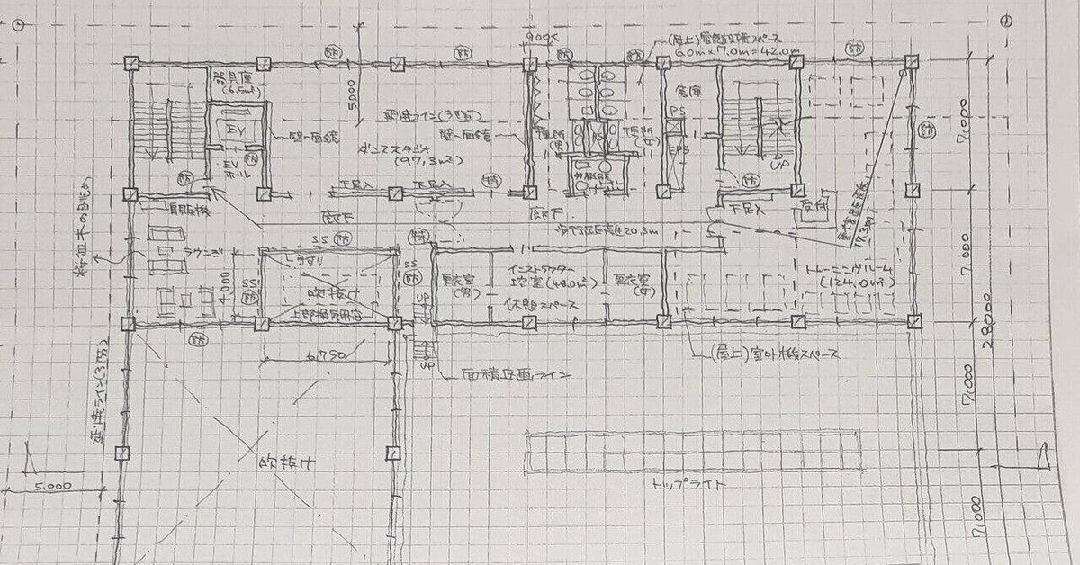 フリーハンドで2時間高速作図】建築士製図試験フリーハンド塾