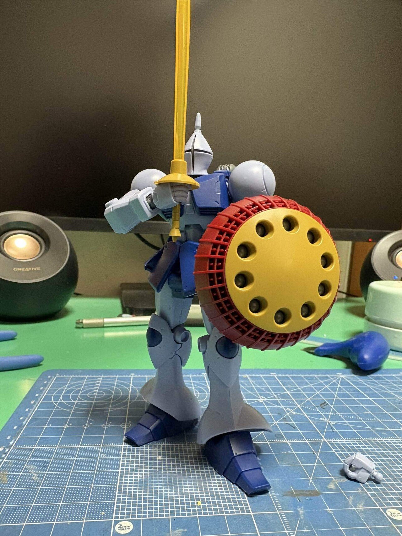 ガゼプラ35 崖の上のギャン｜ガゼル