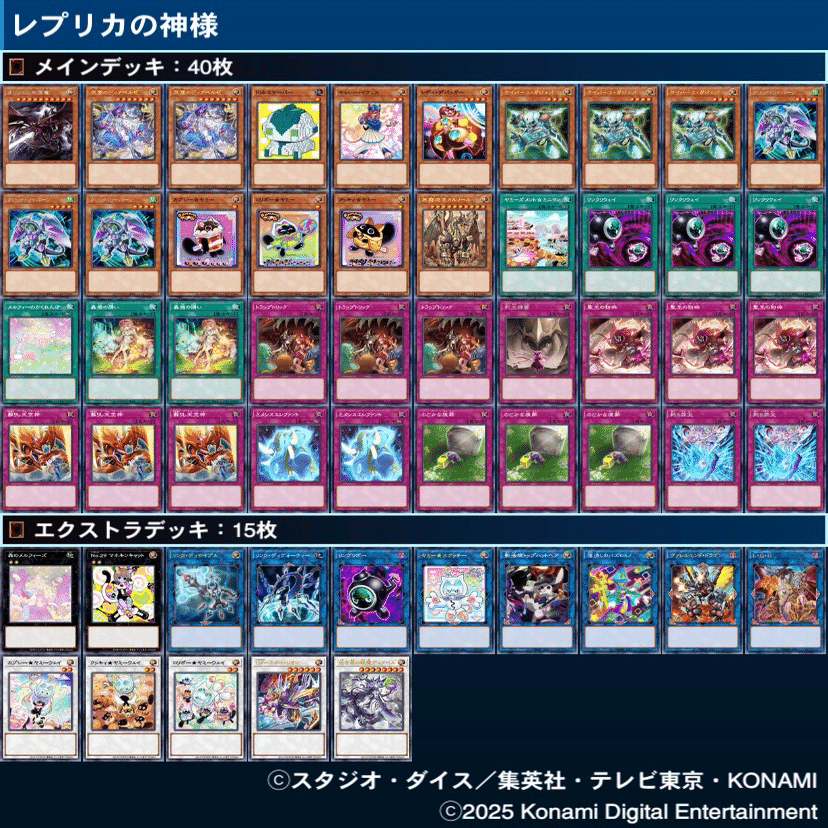 遊戯王デッキ紹介『レプリカの神様』－FAKER－｜らんどる