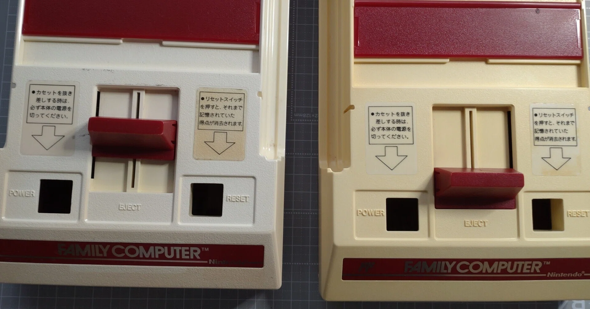 赤白ファミコンには2種類あったことに気が付いた今日この頃｜とみぃ