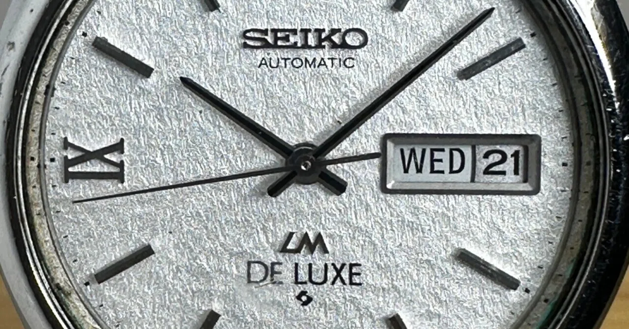 希少 SEIKO ロードマチック ⌚032】SEIKO ロードマチックデラックス｜Crusoe