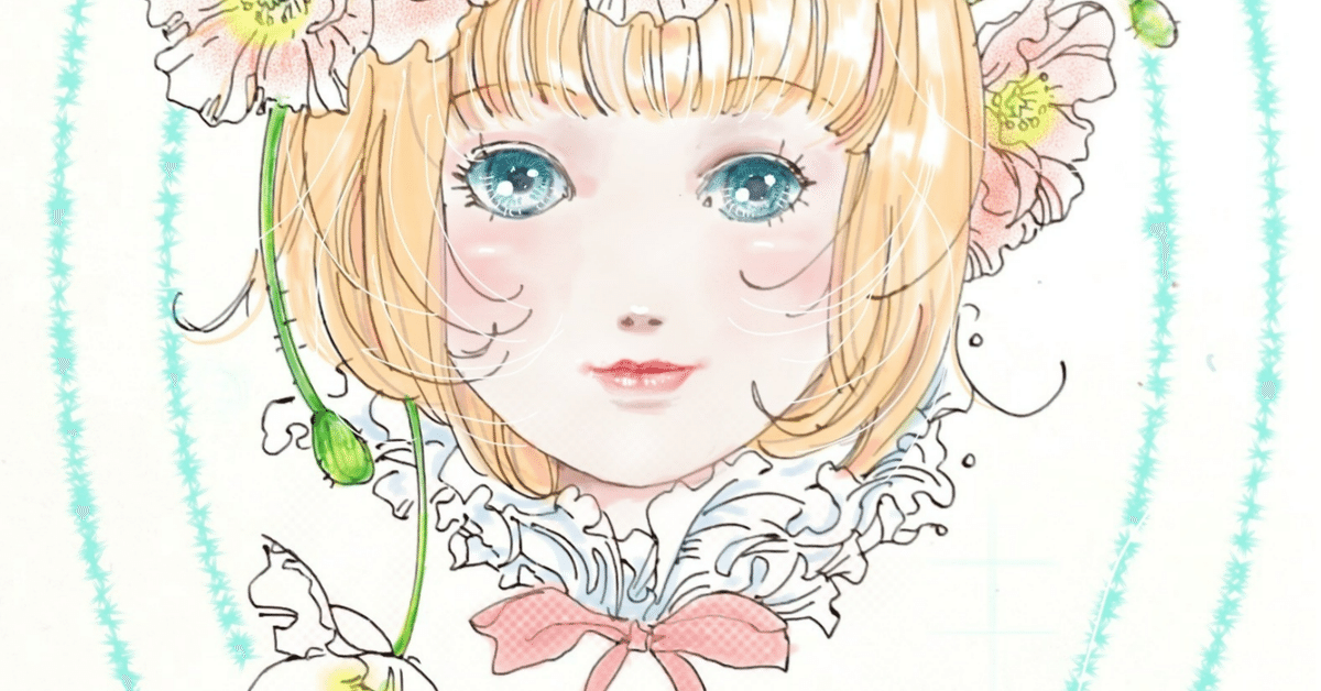 絵を描くうつくしいひと｜とし総子