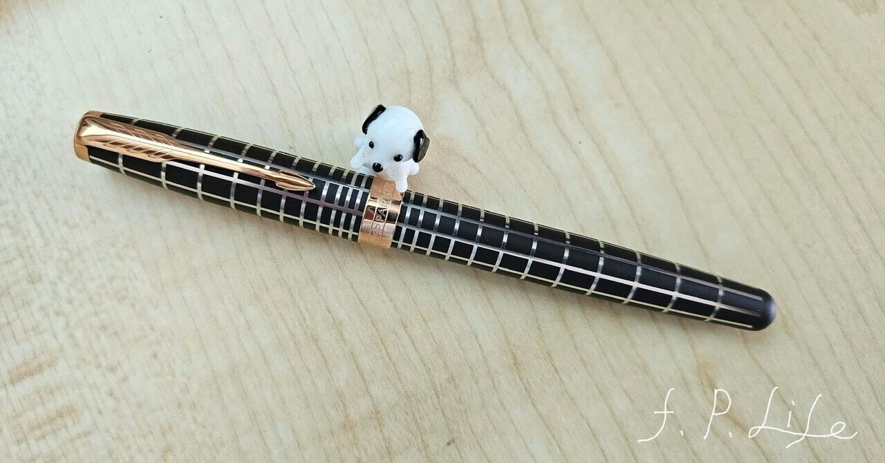 ピンクゴールドが美しいパーカーソネット #40｜りい ~ first-penlife ~