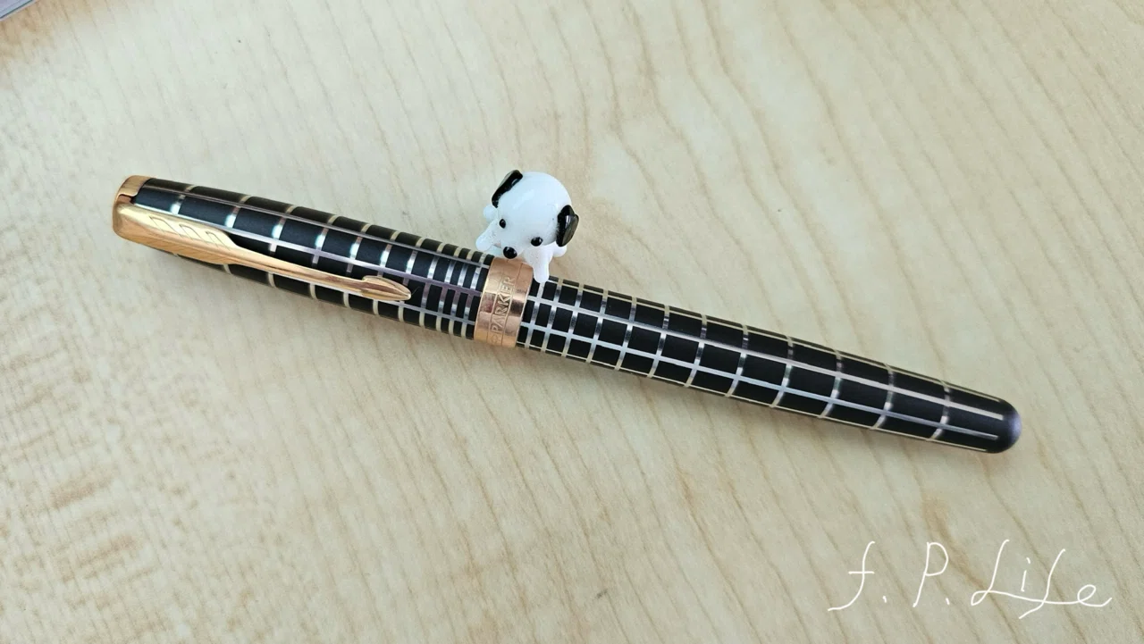 ピンクゴールドが美しいパーカーソネット #40｜りい ~ first-penlife ~