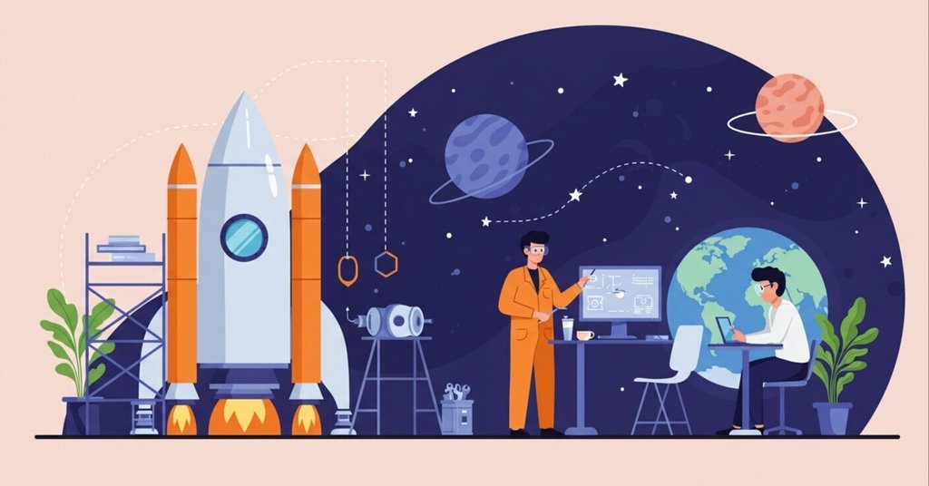 駆け出しの宇宙人ロケット開発エンジニア