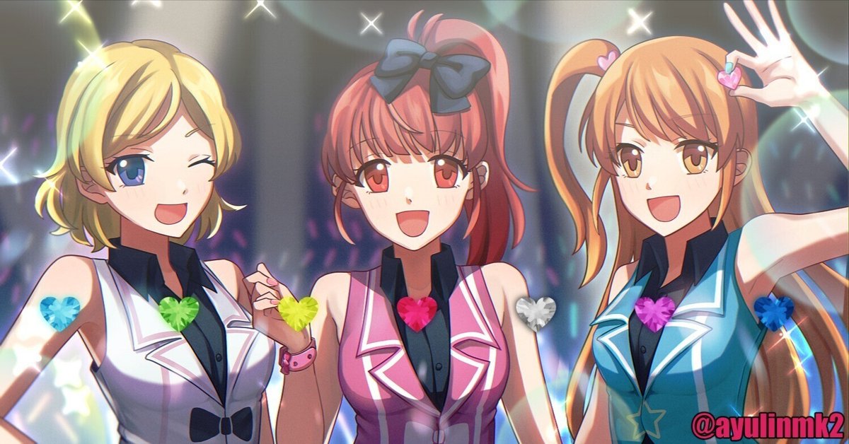 プリズムストーン　mars キャラストーン5個セット　あいら　りずむ　みおん プリズムストーン キャラストーン あいら りずむ みおん MARs