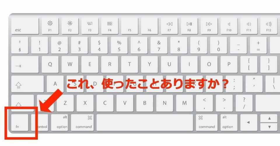 隅っこにひっそりたたずむfnキーってどうやって使うの おかふく めい 働くママのパソコン仕事時短塾 Note