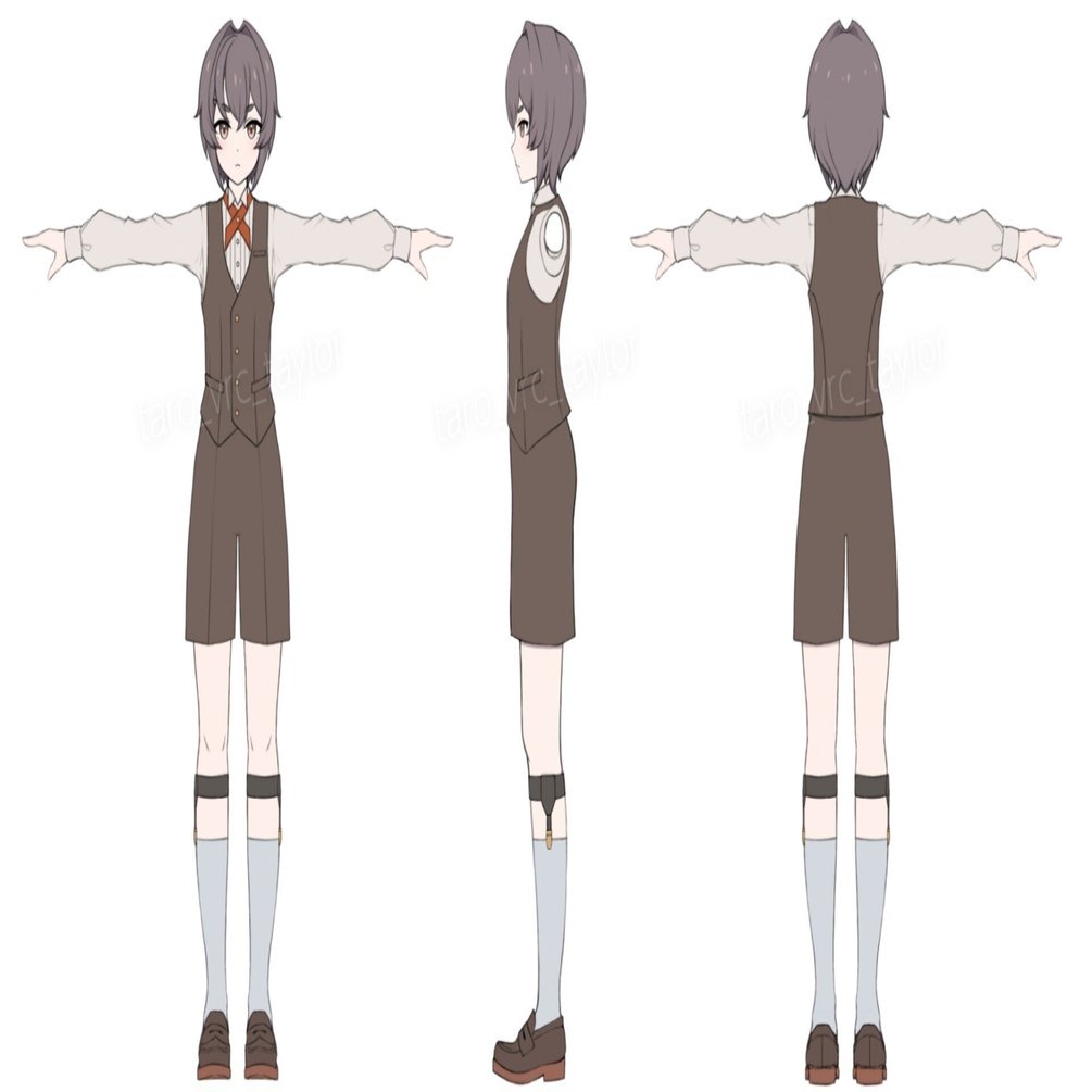 1-0.準備｜書籍「Blenderでアニメ絵キャラクターを作ろう！」を参考に