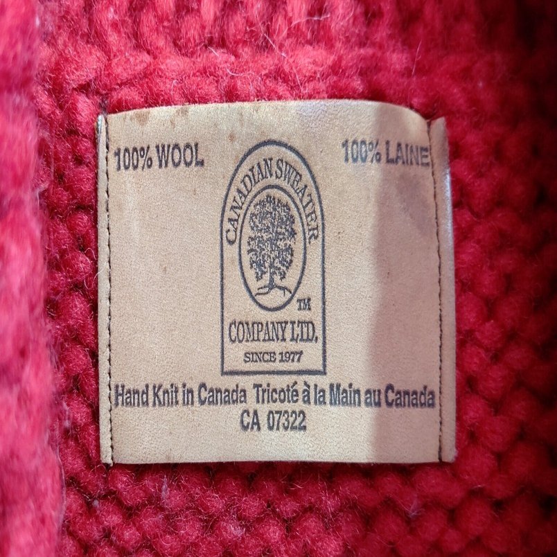 🍁CANADEIAN SWEATER COMPANYのカウチンセーターをレスキューした