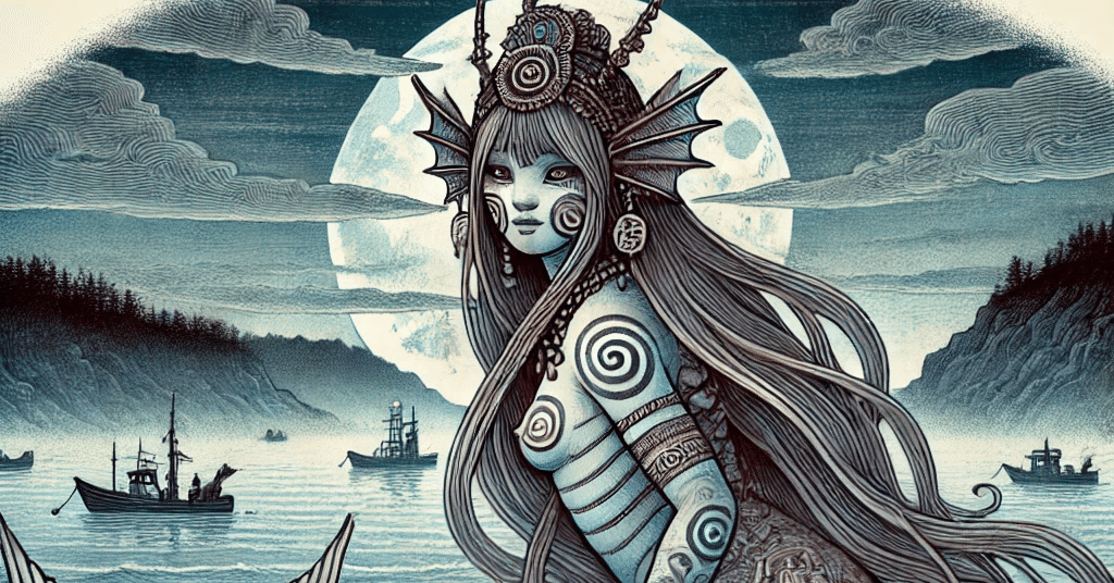 🧜‍♀️📖北海道の内浦湾に棲むと伝えられる、アイヌ民話に登場する